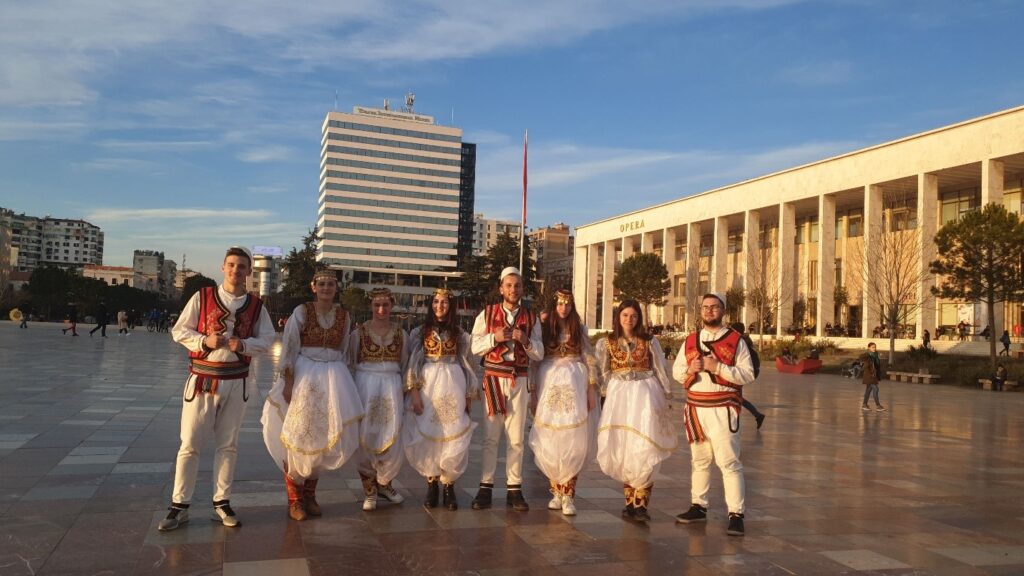 Tirana 100 years as a capital, folklore and tradition