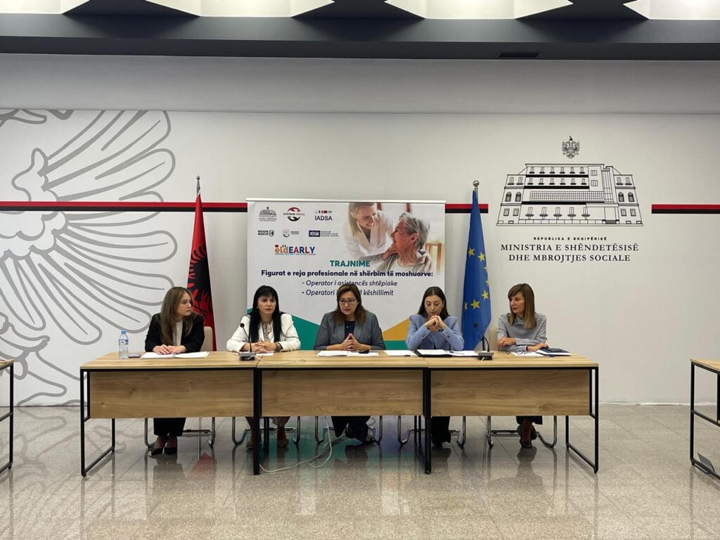 “TRAININGS: New Professional Figures in Services for the Elderly.”